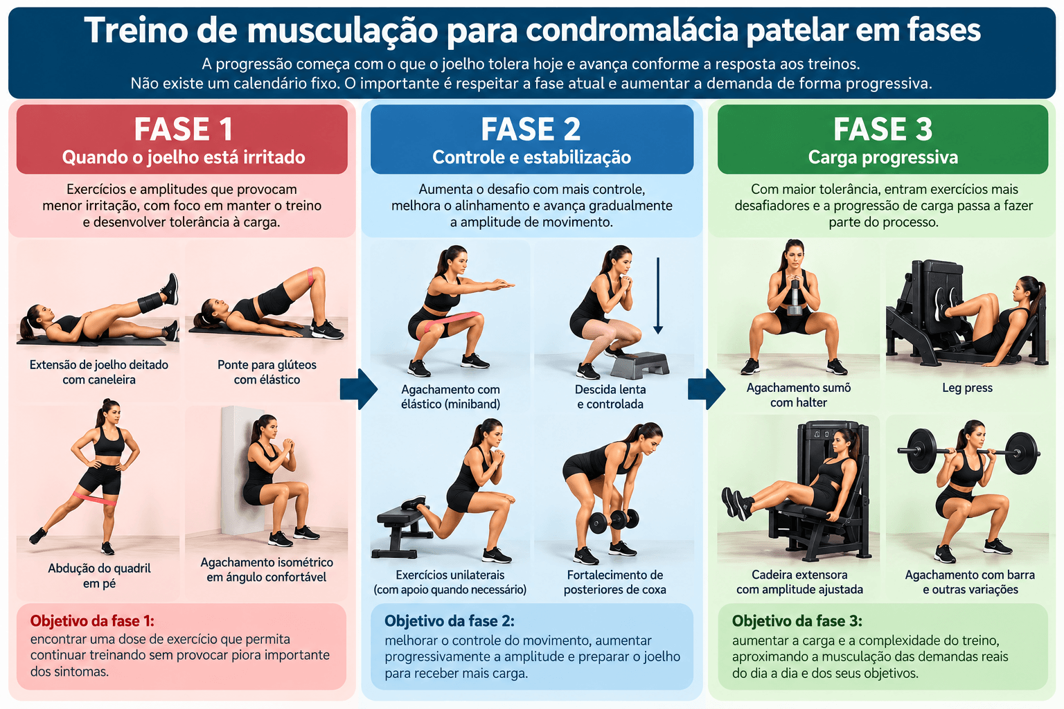 Treino de Musculação para condromalácia patelar 3