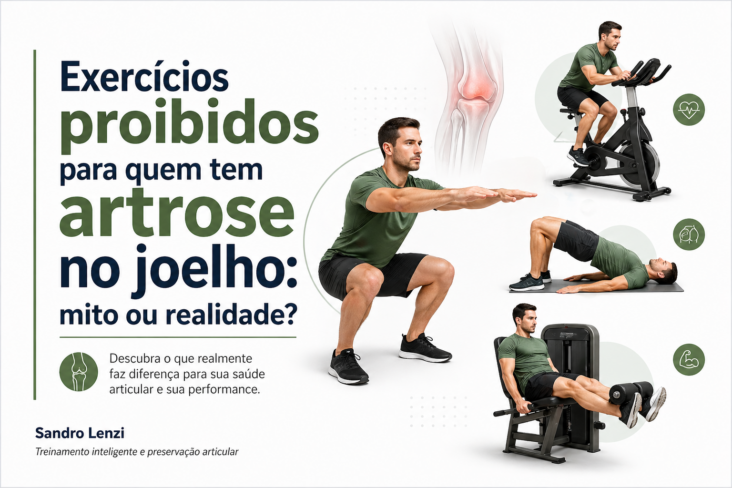 Exercícios proibidos para quem tem artrose de joelho