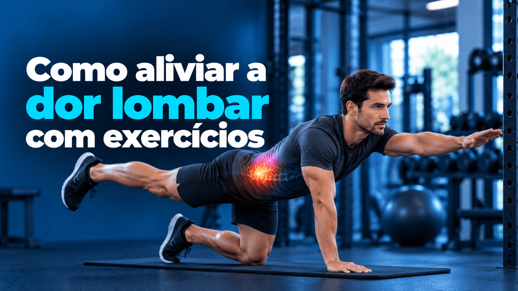 Como aliviar a dor lombar com exercícios e treinar corretamente