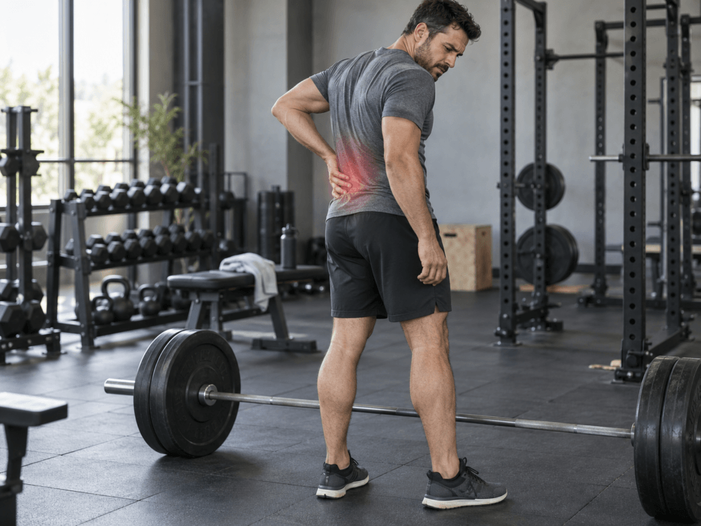 Dor nas costas depois da musculação 1