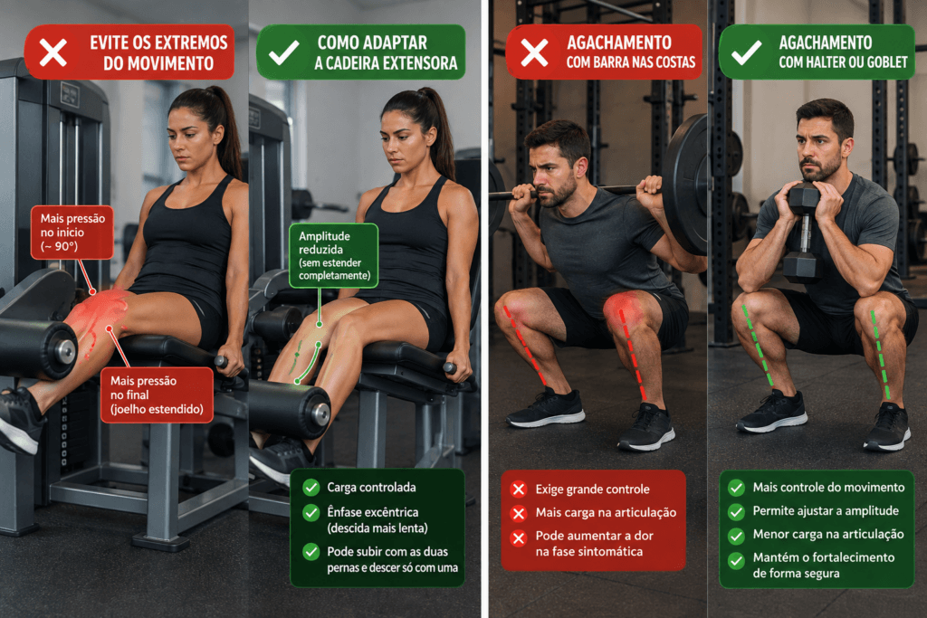 Exercícios para evitar com condromalácia patelar 1