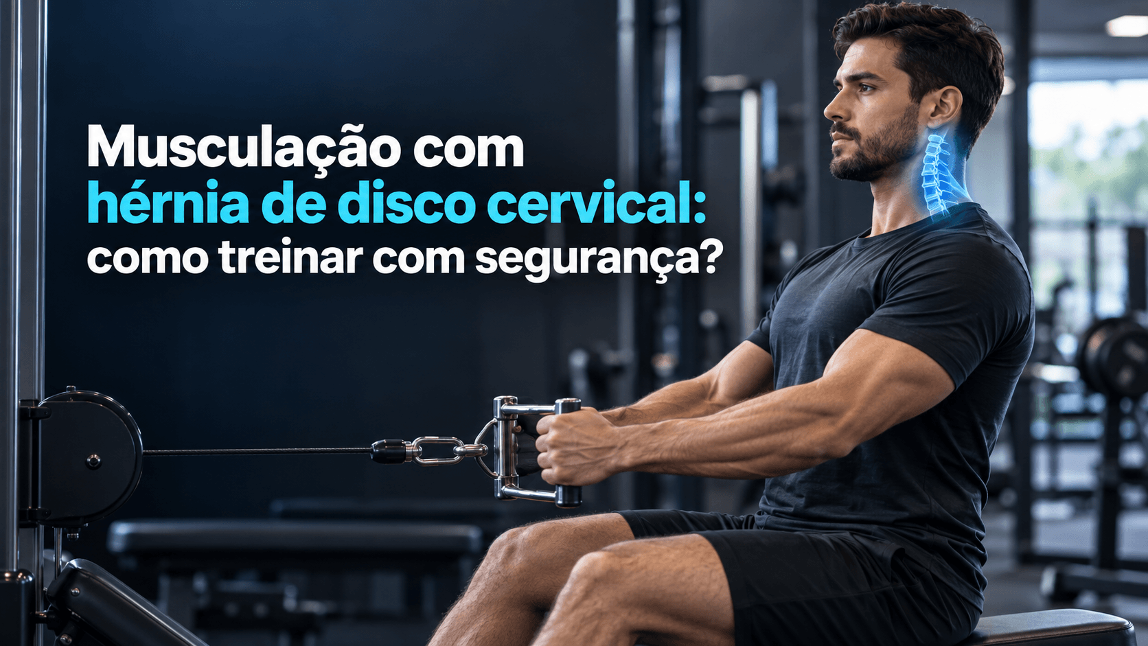 Musculação com hérnia de disco cervical: como treinar com segurança?
