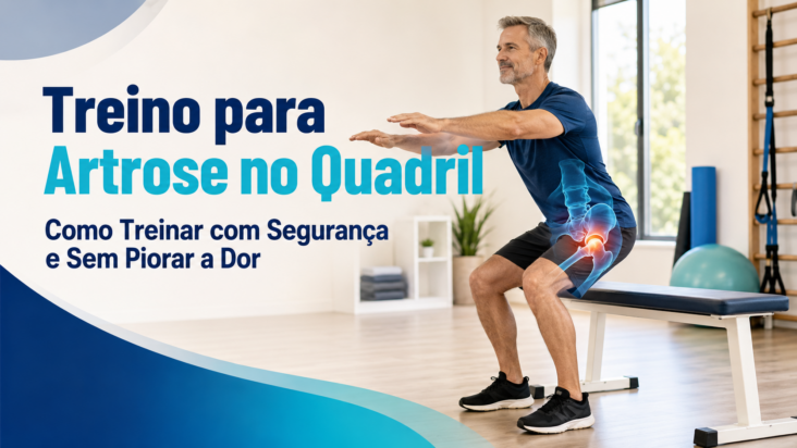 Treino para Artrose no Quadril- Como Treinar com Segurança e Sem Piorar a Dor